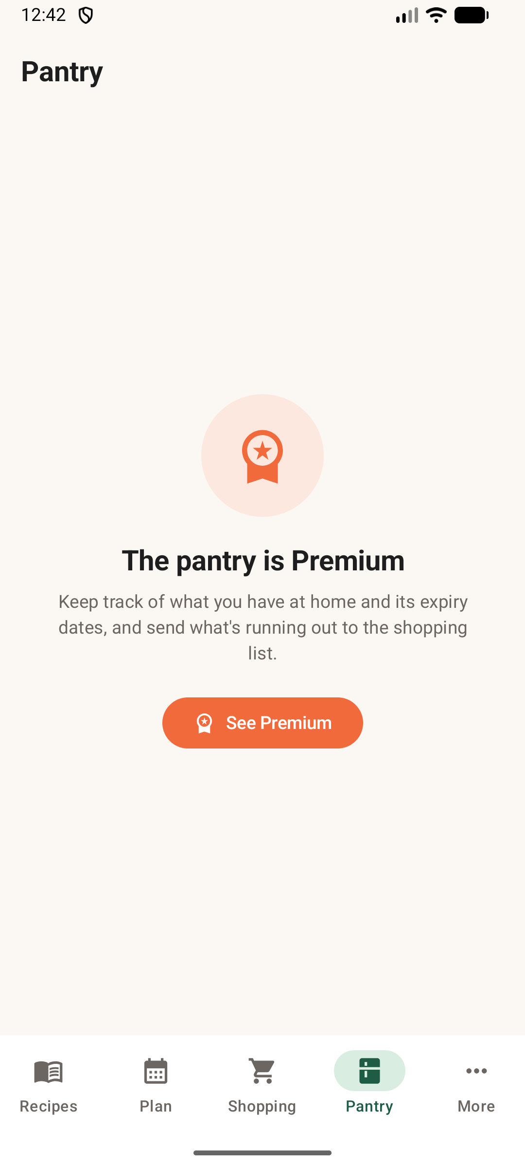 Despensa da VtrRecipe